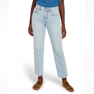 NWT FAHERTY womens Slim Ankle Straight Leg Ankle Jeans